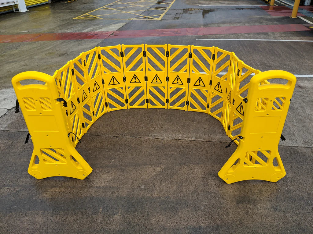 Expandable Mobile Safety Barrier