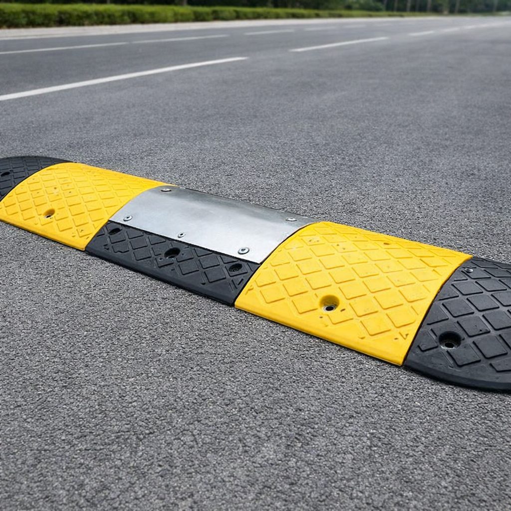 Heavy Duty Speed Bump – 8500mm x 450mm x 60mm – Steel Plate – Traffic Control