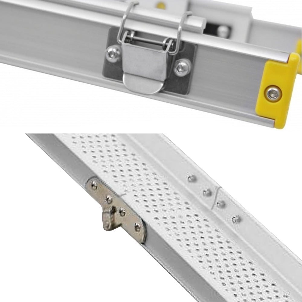 Heavy-Duty Hinged Telescopic Wheelchair Ramp (7 ft – 10 ft) – Extendable, Portable & Store-Friendly Access Solution