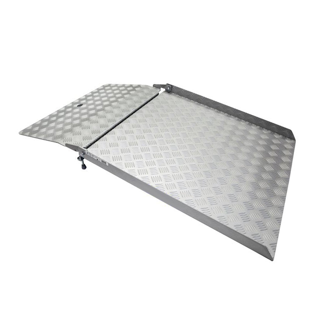 Folding Drive-In Ramp – Lightweight, Folding Threshold Ramp for Vehicle & Wheelchair Access (Up to 150 mm)