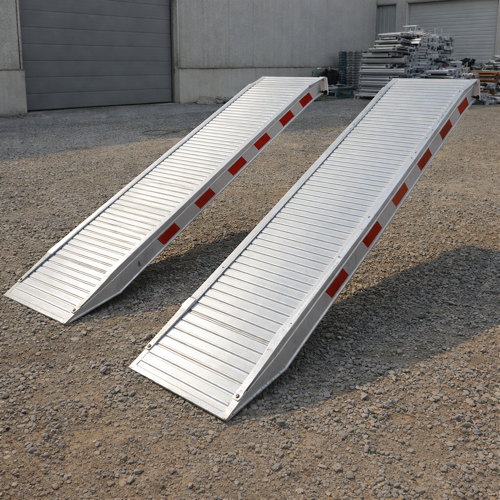 Aluminium Loading Ramps – 4500mm x 460mm – 5060kg Capacity – Industrial Use