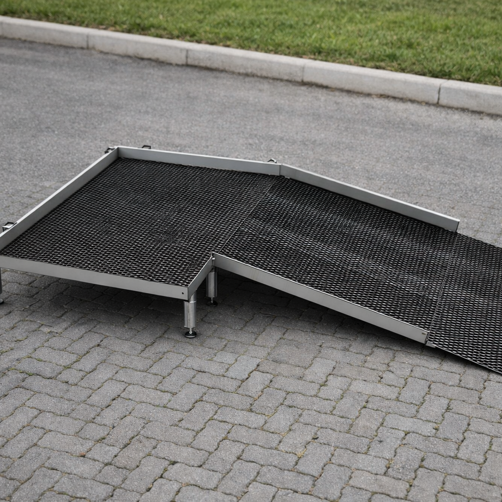 Aluminium Modular Ramp Kit – 1300mm x 1500mm – No Handrails – Wheelchair Access