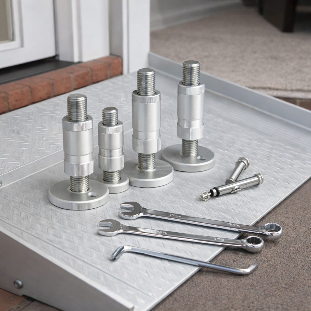 Adjustable Threshold Ramp Leg Kit – Adjustable Legs – Indoor/Outdoor Use