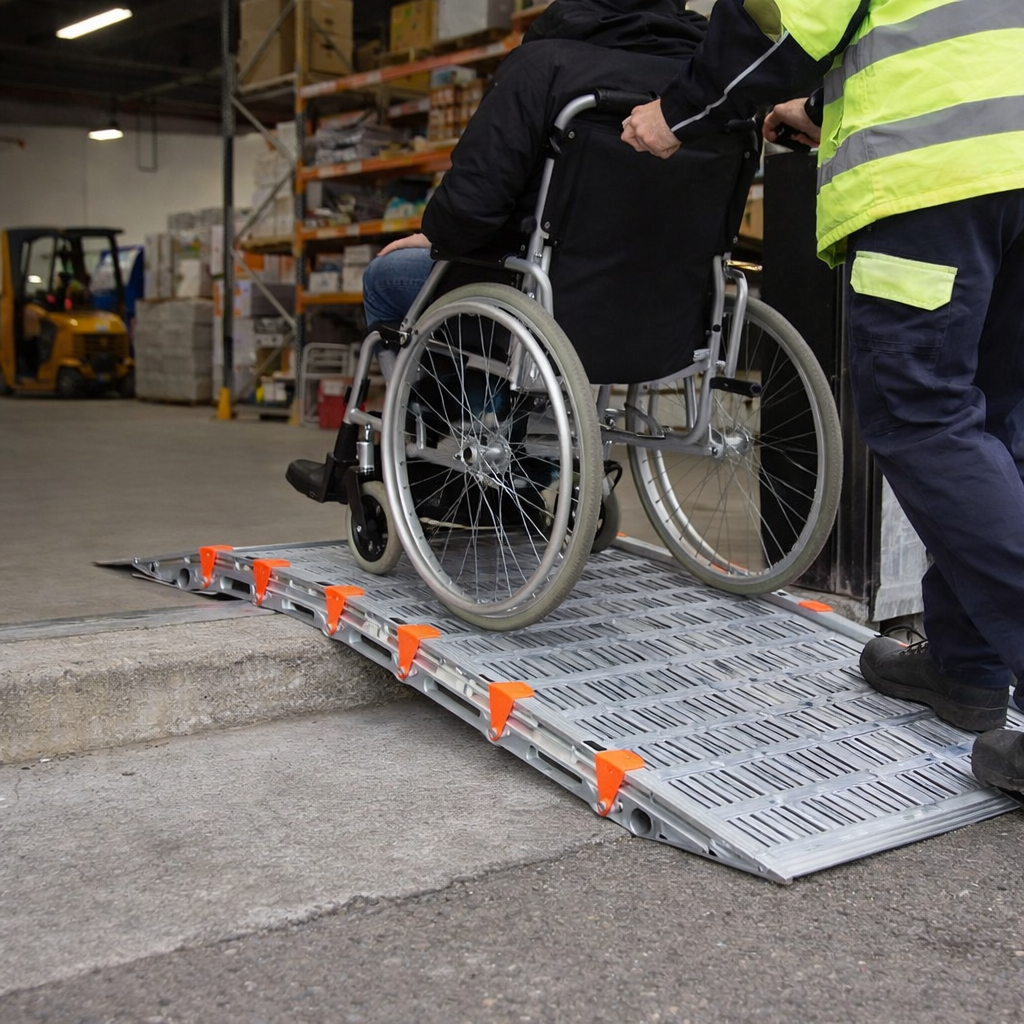 Rollable Ramp – 785mm Wide – High Capacity – Wheelchair & Scooter Access