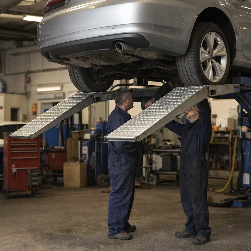 Car Ramps – Black – 2518kg Capacity – Vehicle Access