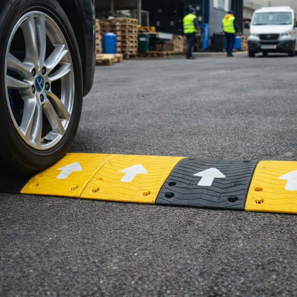 Speed Bump Kit – 4.0M x 50mm – High Visibility – Traffic Control