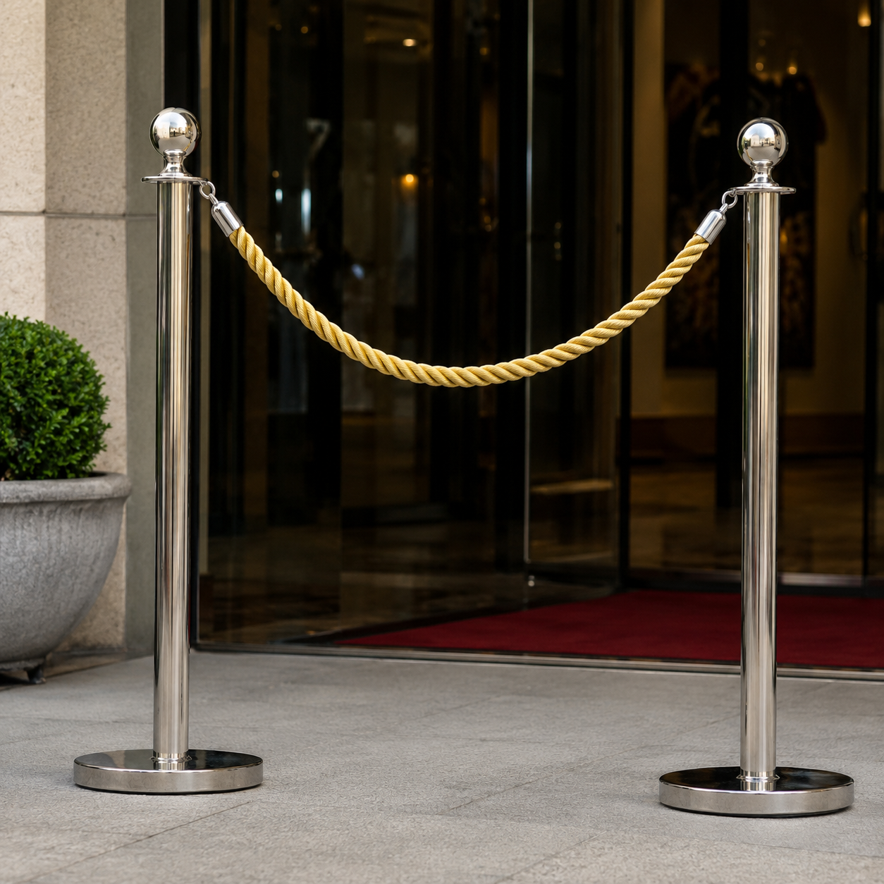 Premium Polypropylene Barrier Rope with Snap Ends for Event Management
