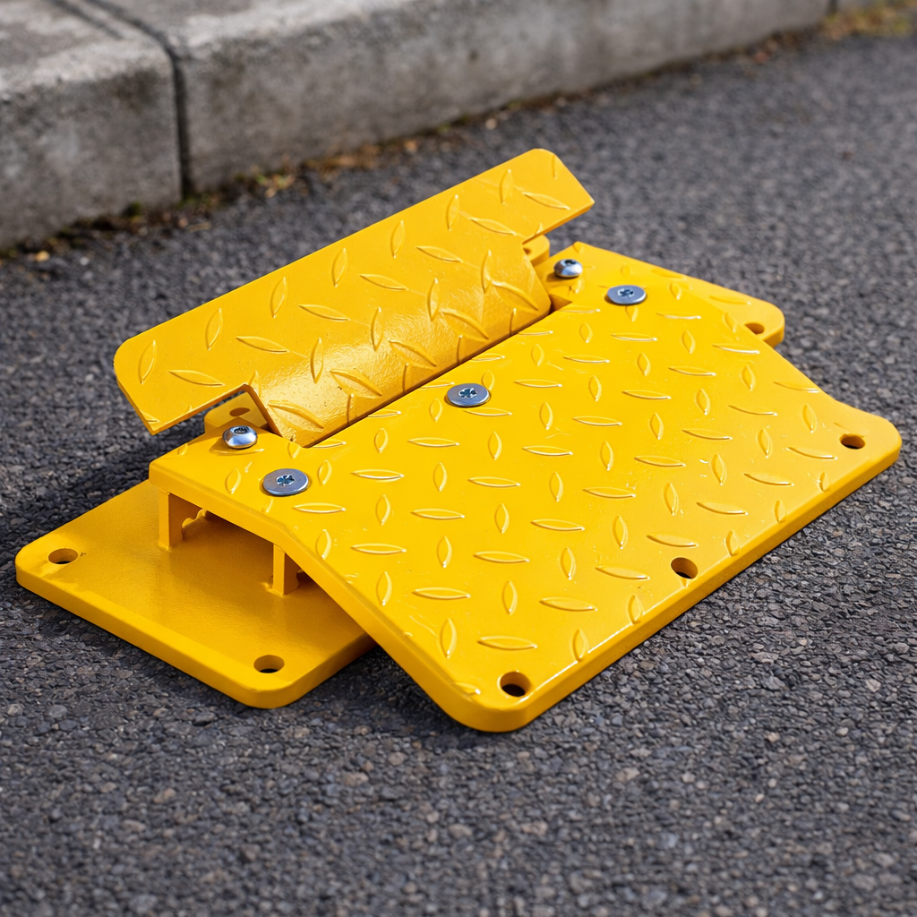 Heavy Duty Flow Plates – Black – 30,000kg Capacity – Traffic Management