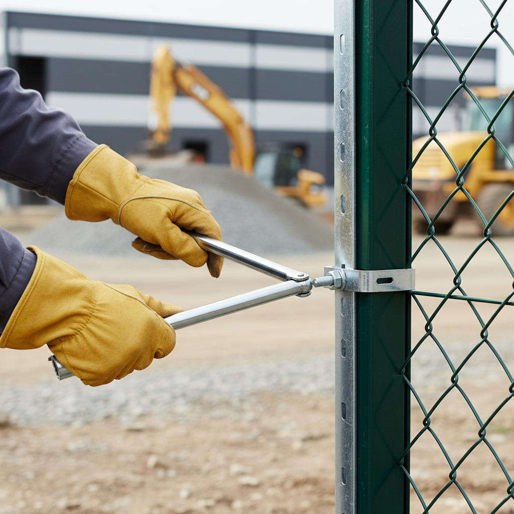 Premium Anti-Tamper Spanner Tool for Security Fence Fittings with Round Peg Type Design