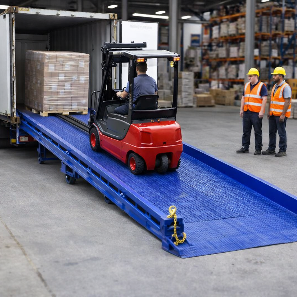 Industrial Yard Ramp – 11260mm x 2260mm – 10000kg Capacity – Mobile Loading