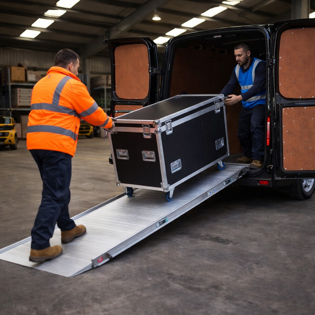 Economy Heavy Duty Van Ramp – 920mm Wide – Aluminium – Vehicle Loading