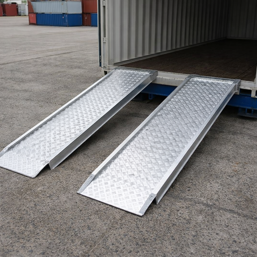 Container Ramp – 800mm L x 315mm W – 2000kg Capacity – Commercial Use