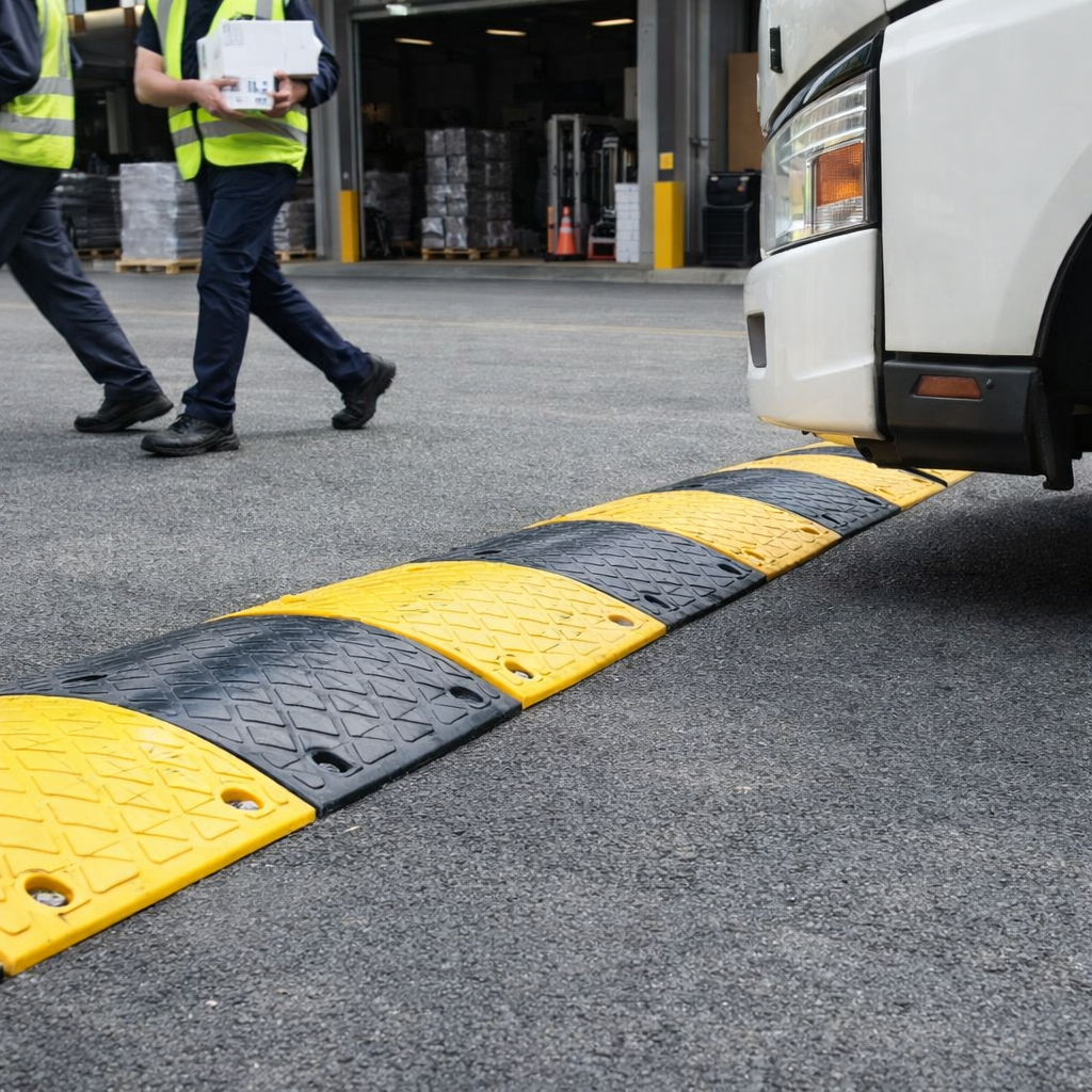 Heavy Duty Speed Bump – 4500mm x 450mm x 60mm – Steel Reinforced – Commercial Use