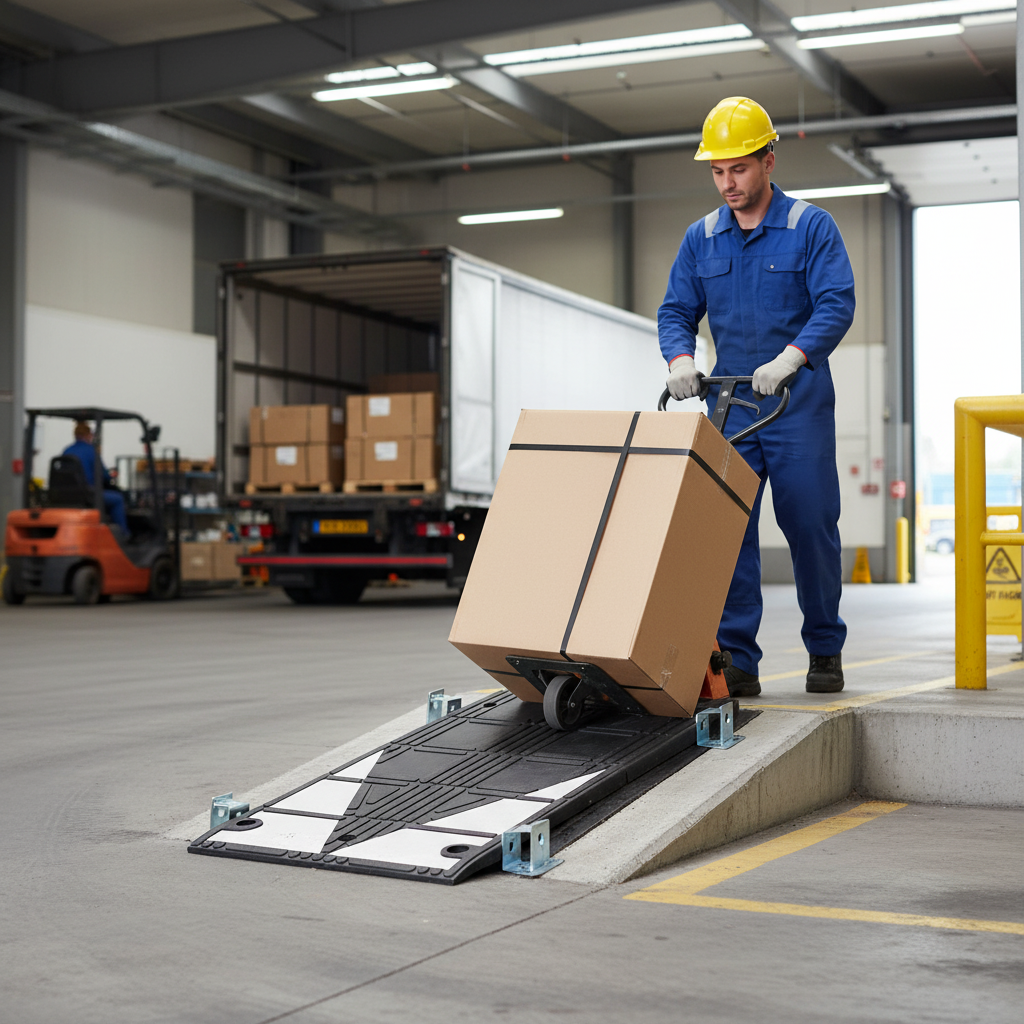 Heavy Duty Extra Long Kerb Ramp for Wheelchair Accessibility and Vehicle Access - 75mm Height with Textured Grip