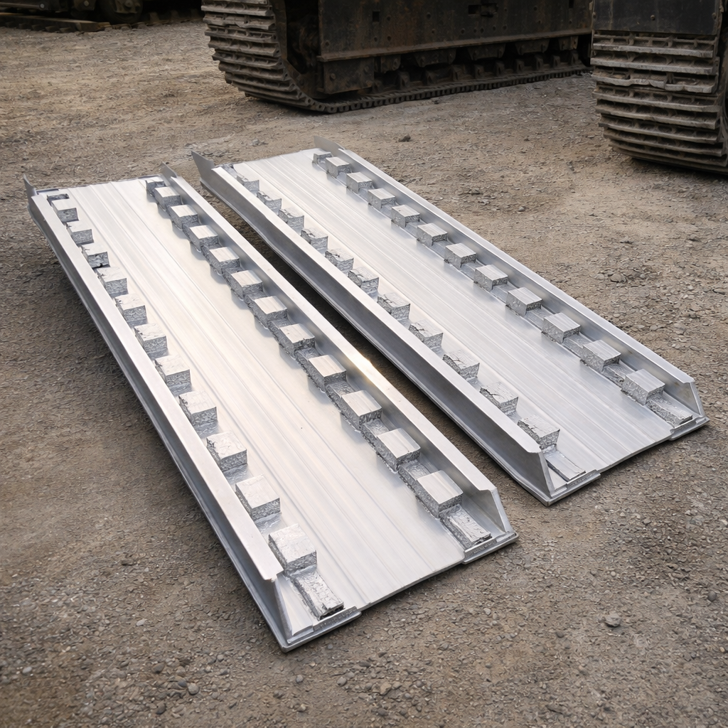 Heavy Duty Loading Ramps – 1000mm x 450mm – 50,000kg Capacity – Industrial Use