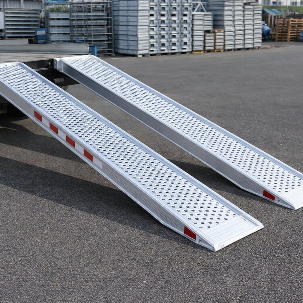 Aluminium Loading Ramps – 3000x510mm – 10000kg Capacity – Industrial Use