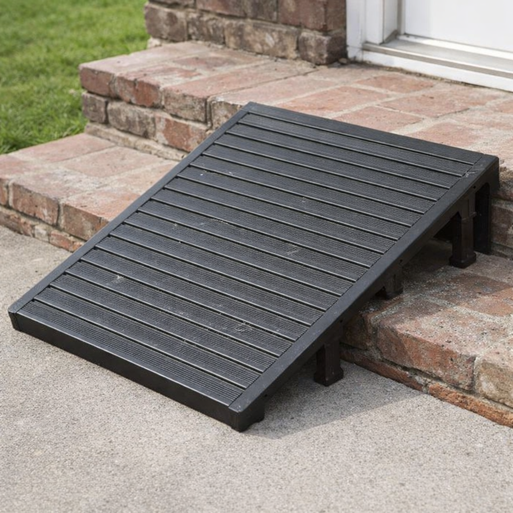 Rubber Threshold Ramp – 25mm-100mm – Heavy Duty – Pedestrian & Pet Access