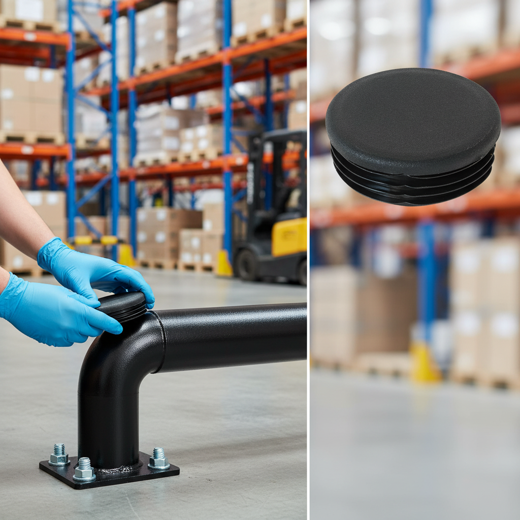Premium Raised Collision Bar Blanking Cap for Replacement and Repair - Easy Installation and Durable Design | Barriers Co