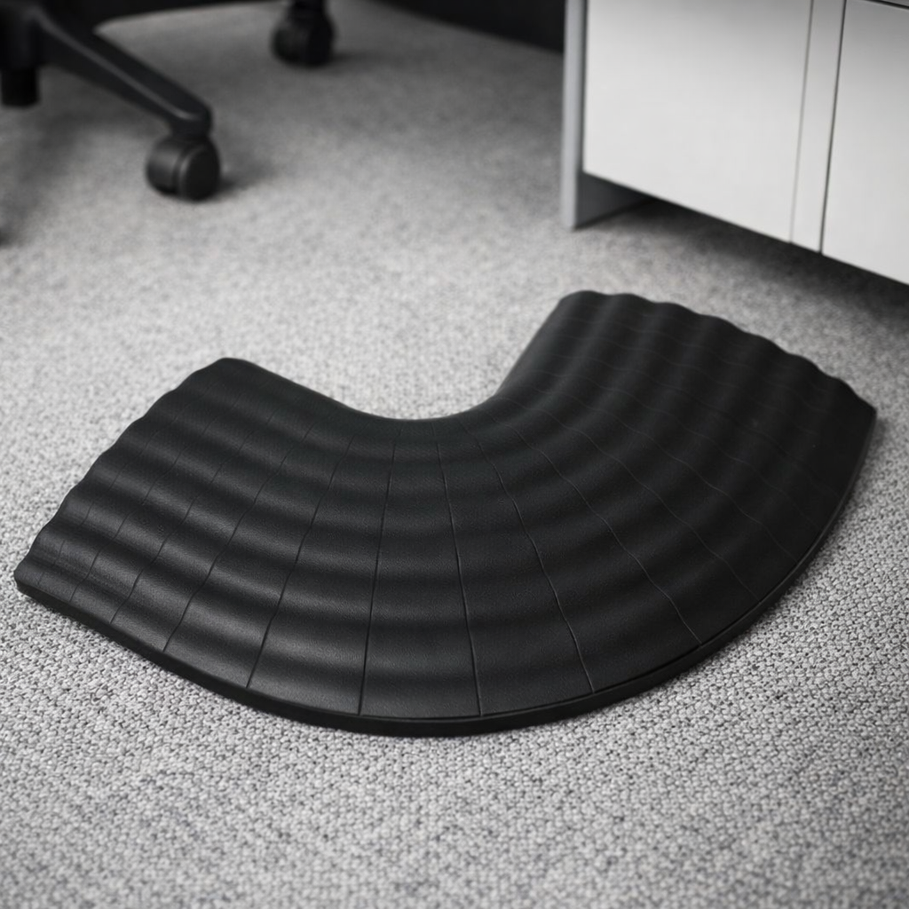 Office Cable Protector – 90 Degree Curve – Easy to Fit – Indoor Use