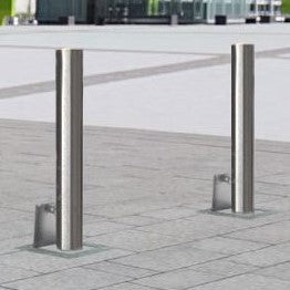 Premium Removable Stainless Steel Bollard (60–204mm Dia) – 1000mm Height | Anti-Theft, Secure Parking & Access Control Solution