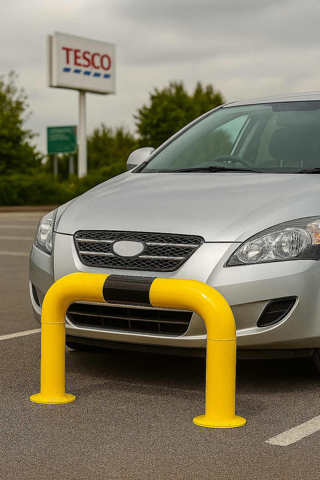 101mm Heavy-Duty Hoop Barrier 1