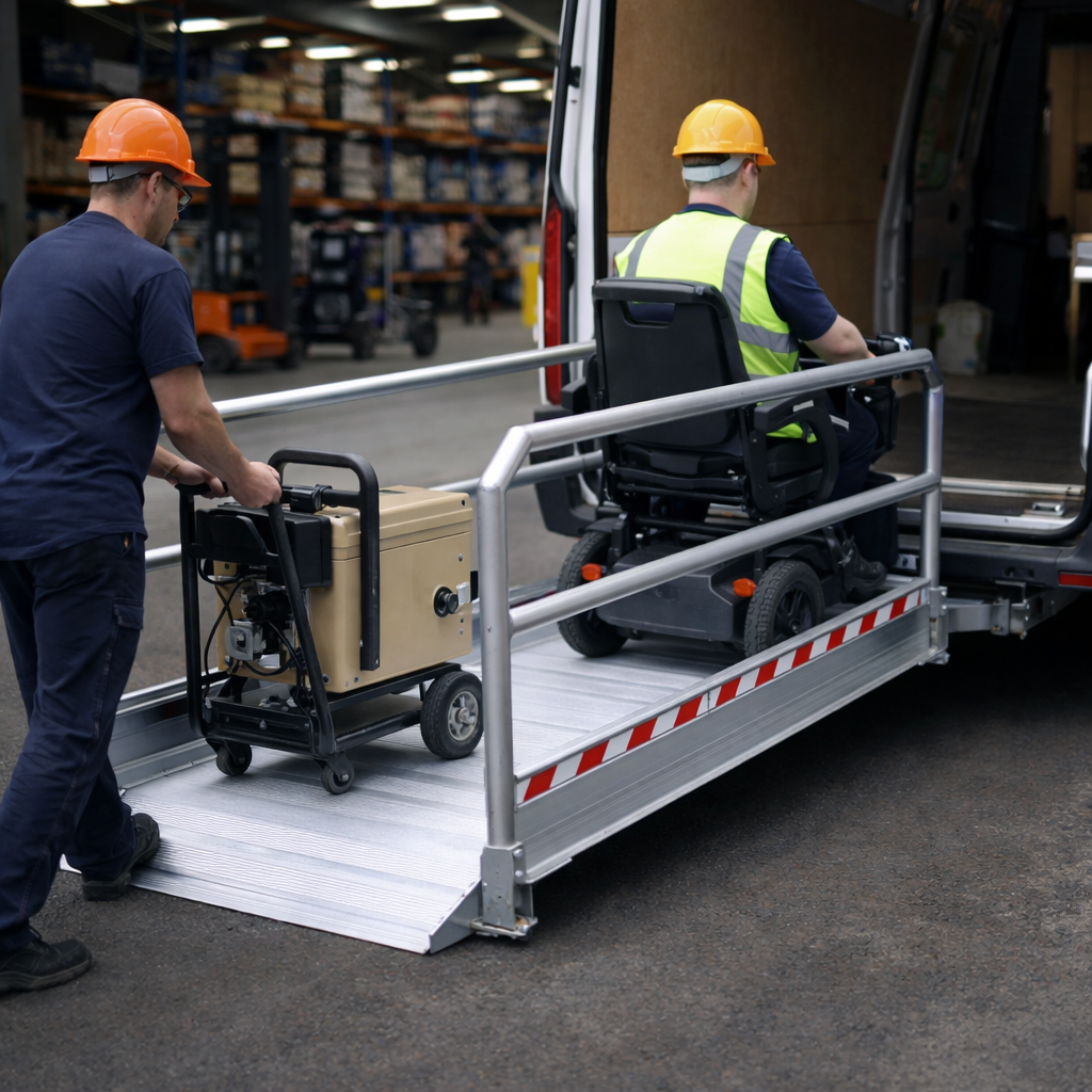 Vehicle Accessible Ramps – 1390mm Long, 1000mm Wide – Heavy Duty – Commercial Use
