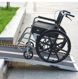 Premium VeltoRamp Lifestyle Folding Wheelchair Ramp – Lightweight, Portable, Multi-Fold Design (6ft to 9ft)