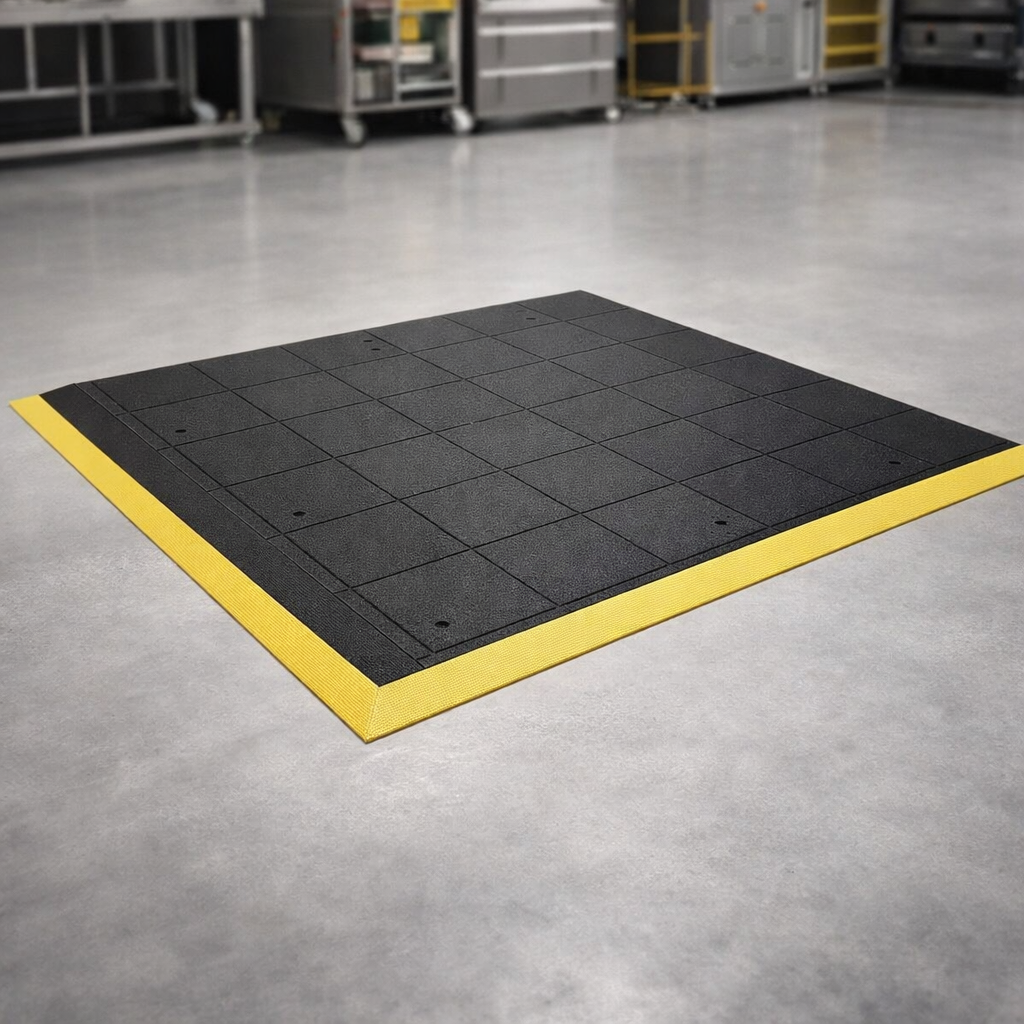 Anti-Fatigue Mat – 91cm x 91cm – Closed Pebble Structure – Commercial Use