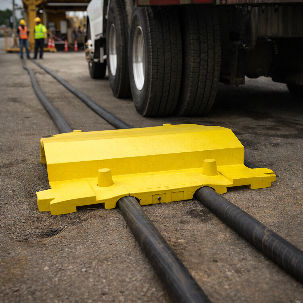 Hose Bridge Tunnel – 4.5 High – Polyurethane – Vehicle Access