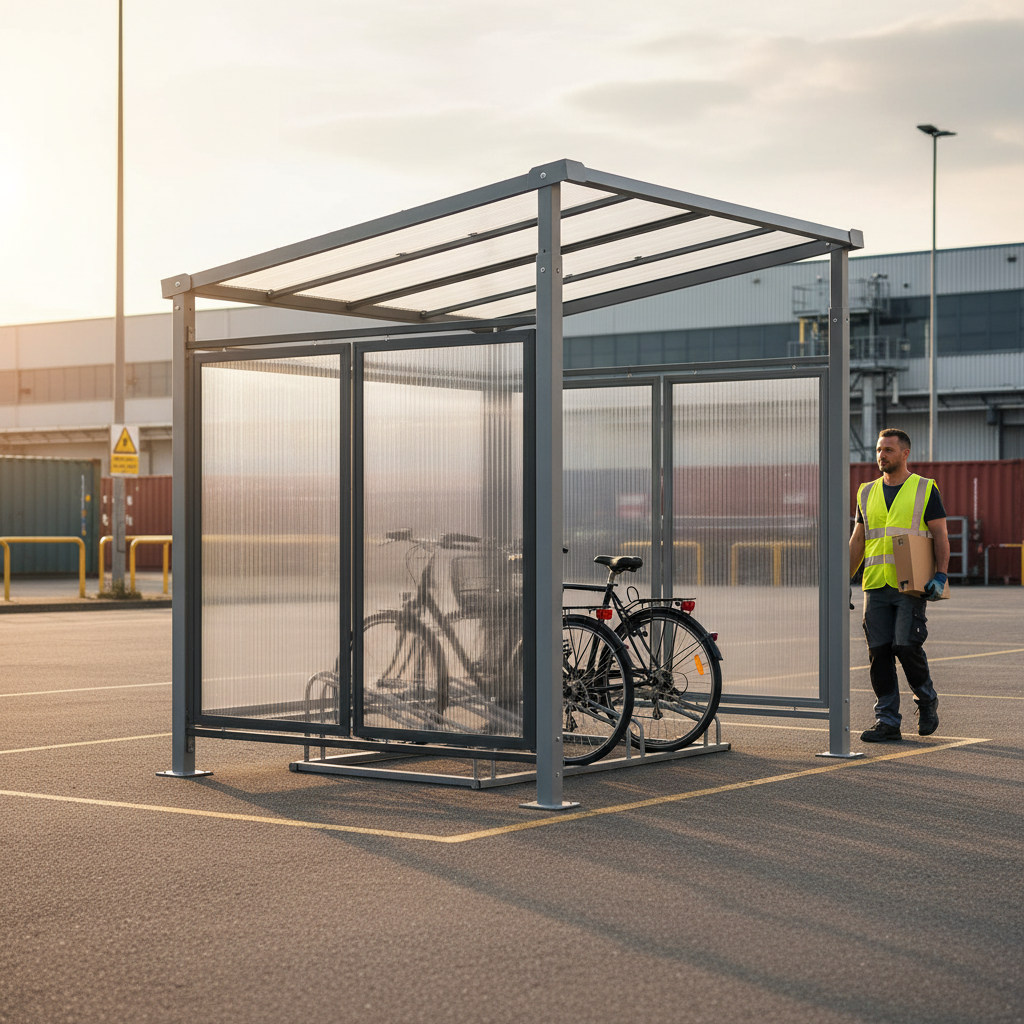 Premium Side Cladding Panels for Milan Bike Shelter - Weather Protection and Custom Color Options | Barriers Co