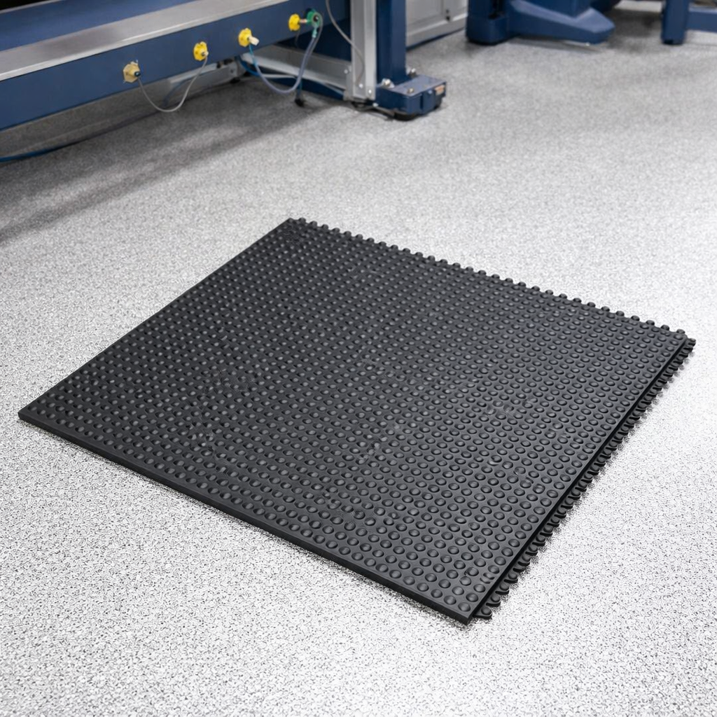 Industrial Rubber Mat – 91cm x 91cm – ESD, Anti-Fatigue – Industrial Use