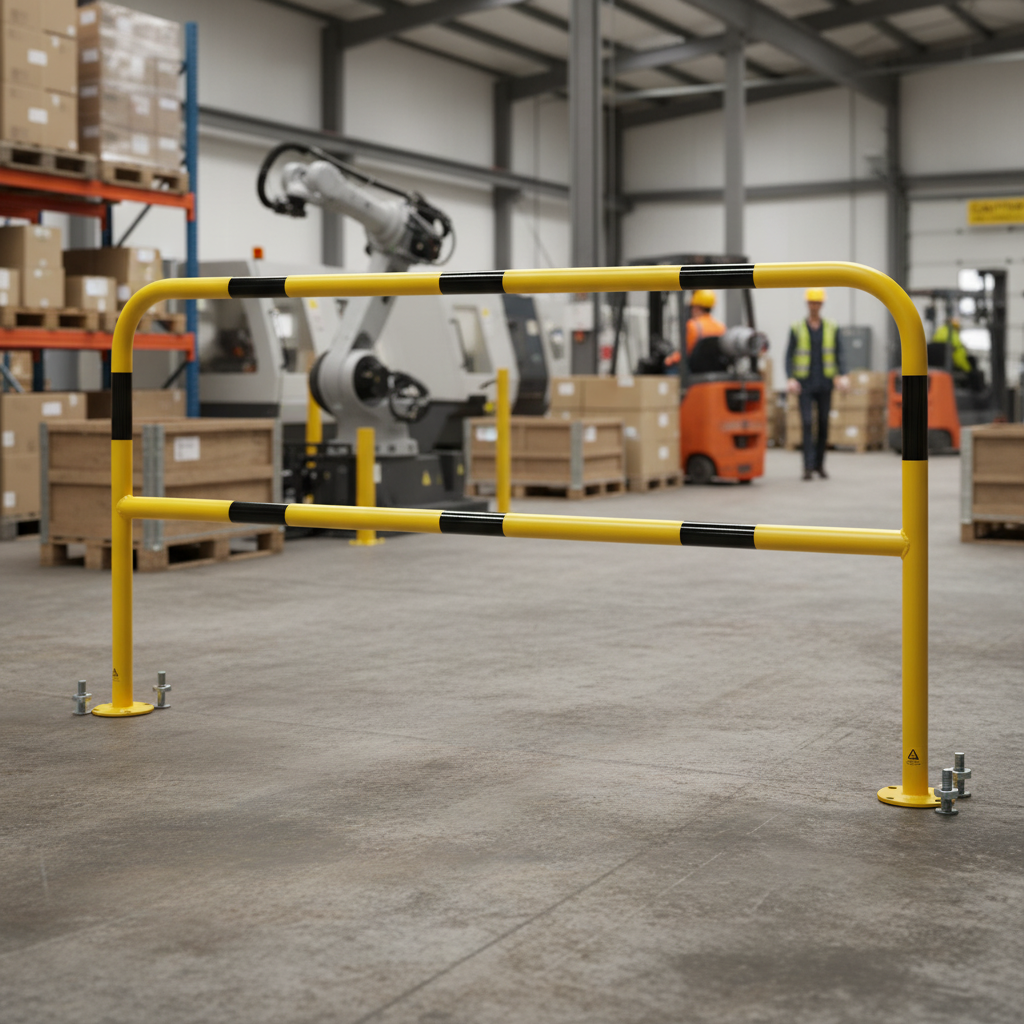 Premium Heavy Duty Bolt Down Hooped Barrier for Enhanced Vehicle Safety and Traffic Management | Barriers Co