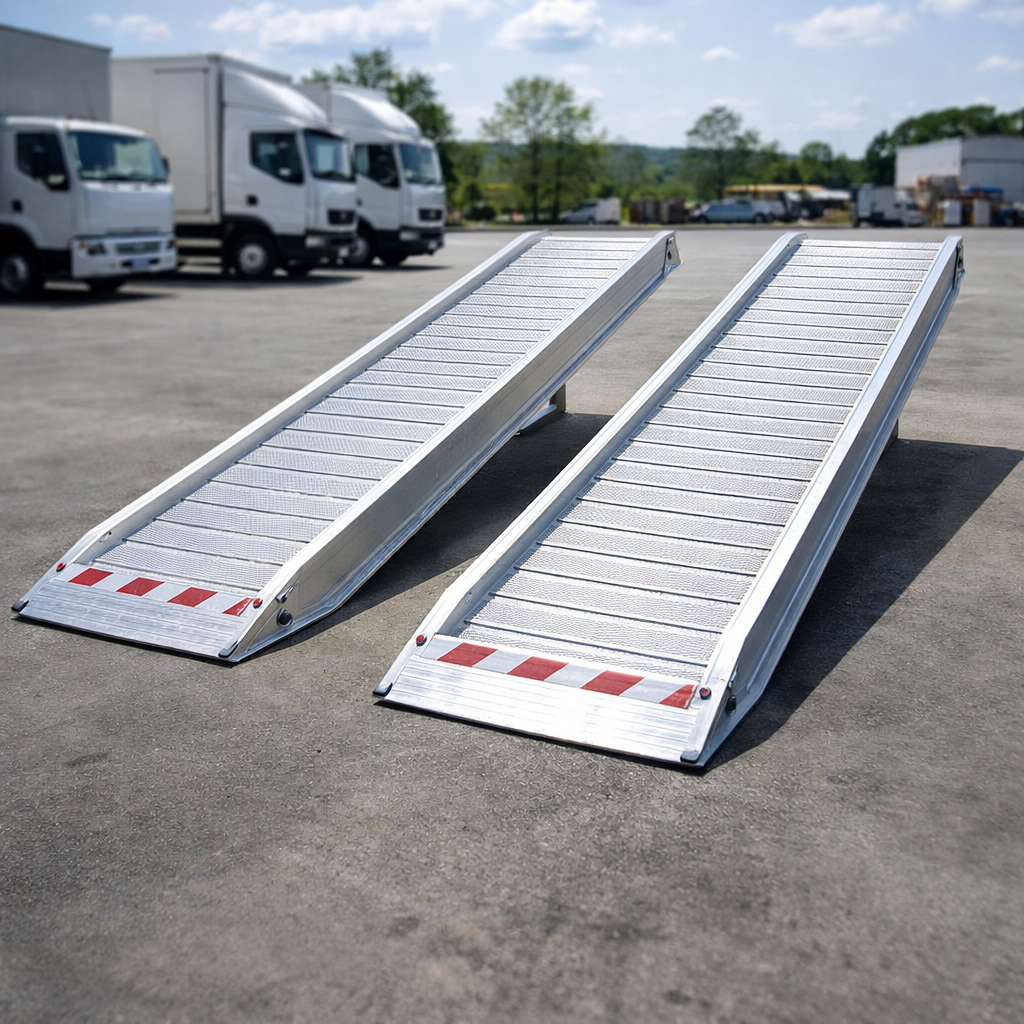 Extra Wide Loading Ramps – 3500x510mm – 8430kg Capacity – Industrial Use