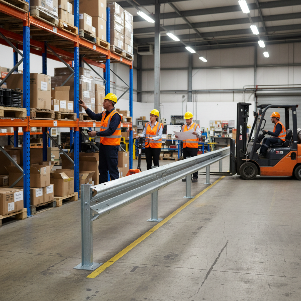 Premium Heavy Duty Barrier Extension Kit - Expand Existing Installations by 1.6m with Durable... - side view | Barriers Co