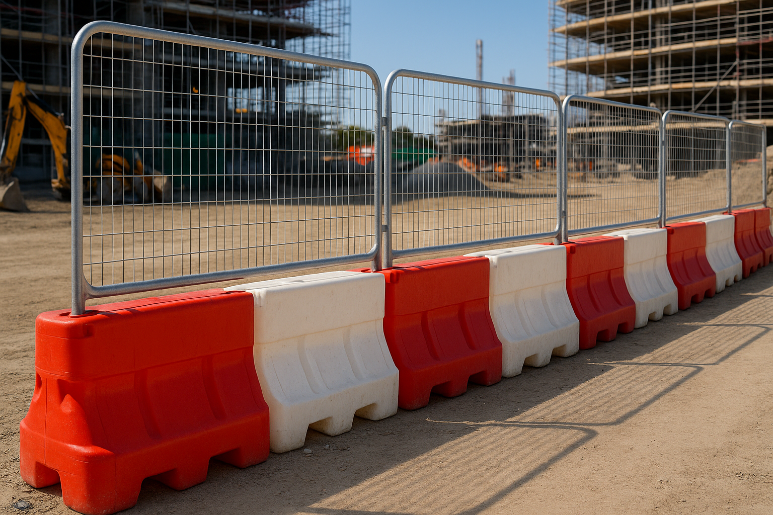 1600mm Water-Filled Sitewall™ Safety Barrier – Heavy-Duty Traffic 3