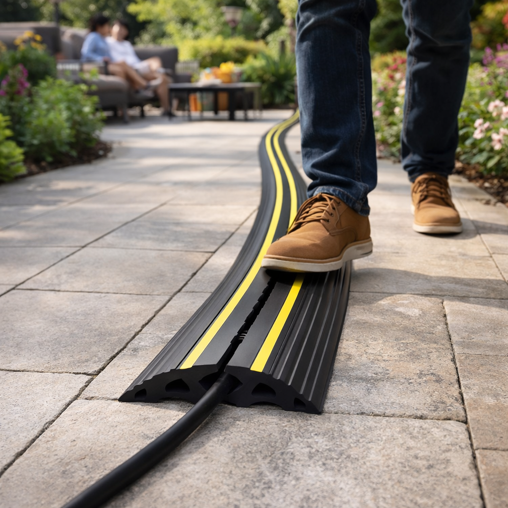 Outdoor Cable Protector – 6m – 2000kg Capacity – Industrial Use