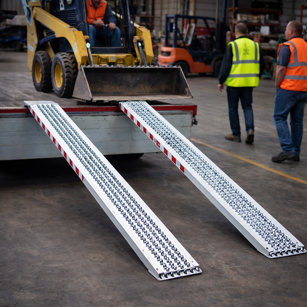 Professional Non-Folding Loading Ramps – 4000mm x 315mm – 1200kg Capacity – Commercial Use