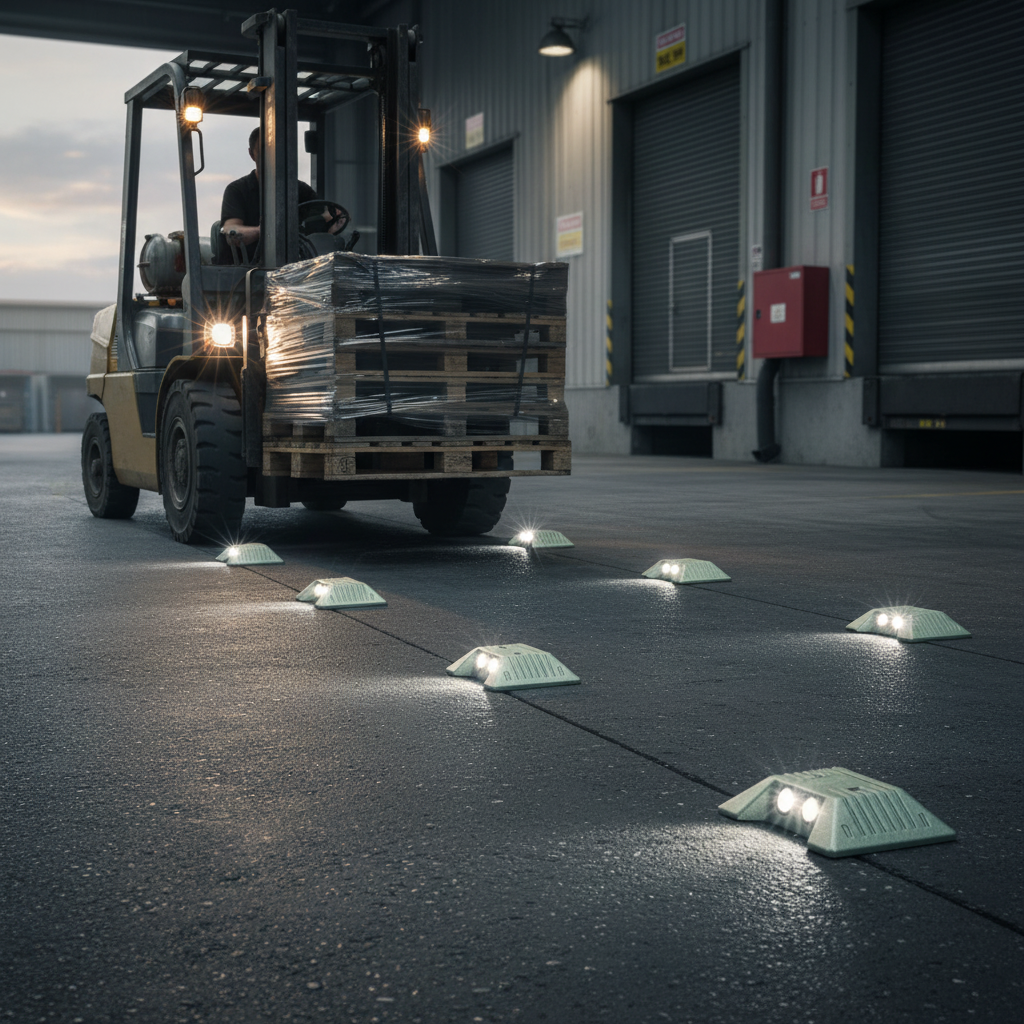 Heavy Duty Cast Aluminium Road Studs with Enhanced Nighttime Visibility and Secure Bolt-Down Installation for Road Safety