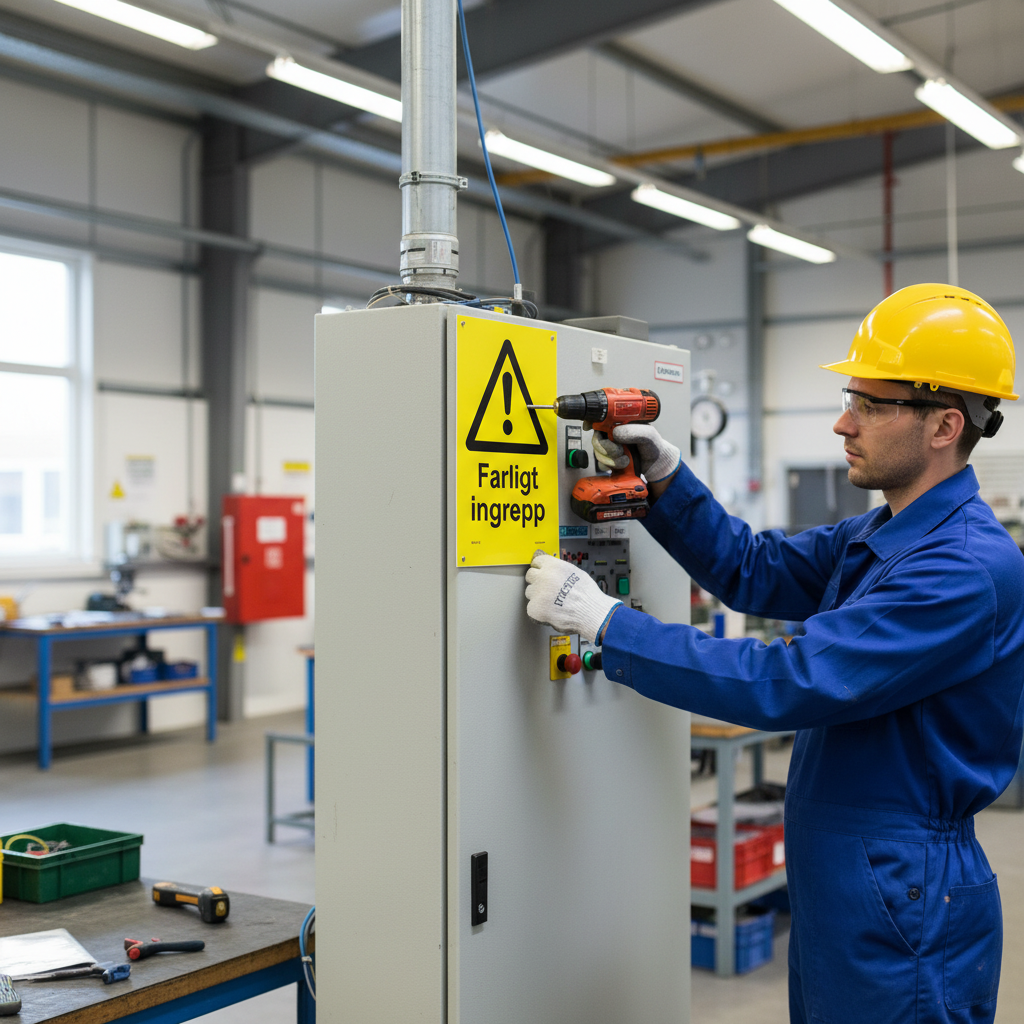 Premium Warning Sign for Dangerous Operations - Available in Multiple Materials and Sizes for Clear, Professional Marking