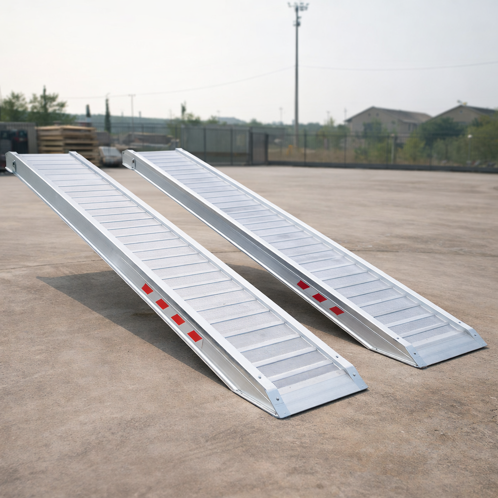Aluminium Loading Ramps – 4500x480mm – 3325kg Capacity – Industrial Use