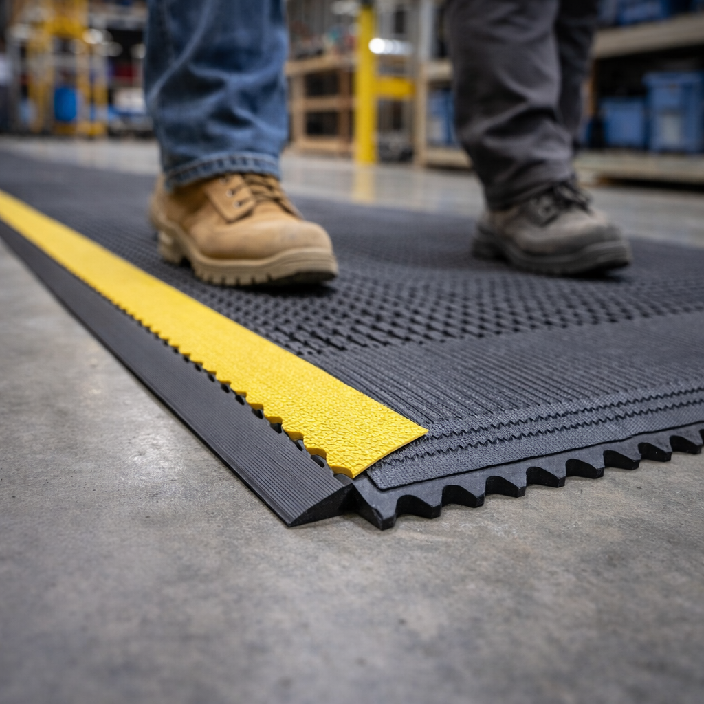 Heavy Duty Nitrile Ramp – 91 cm – Black – Industrial Use