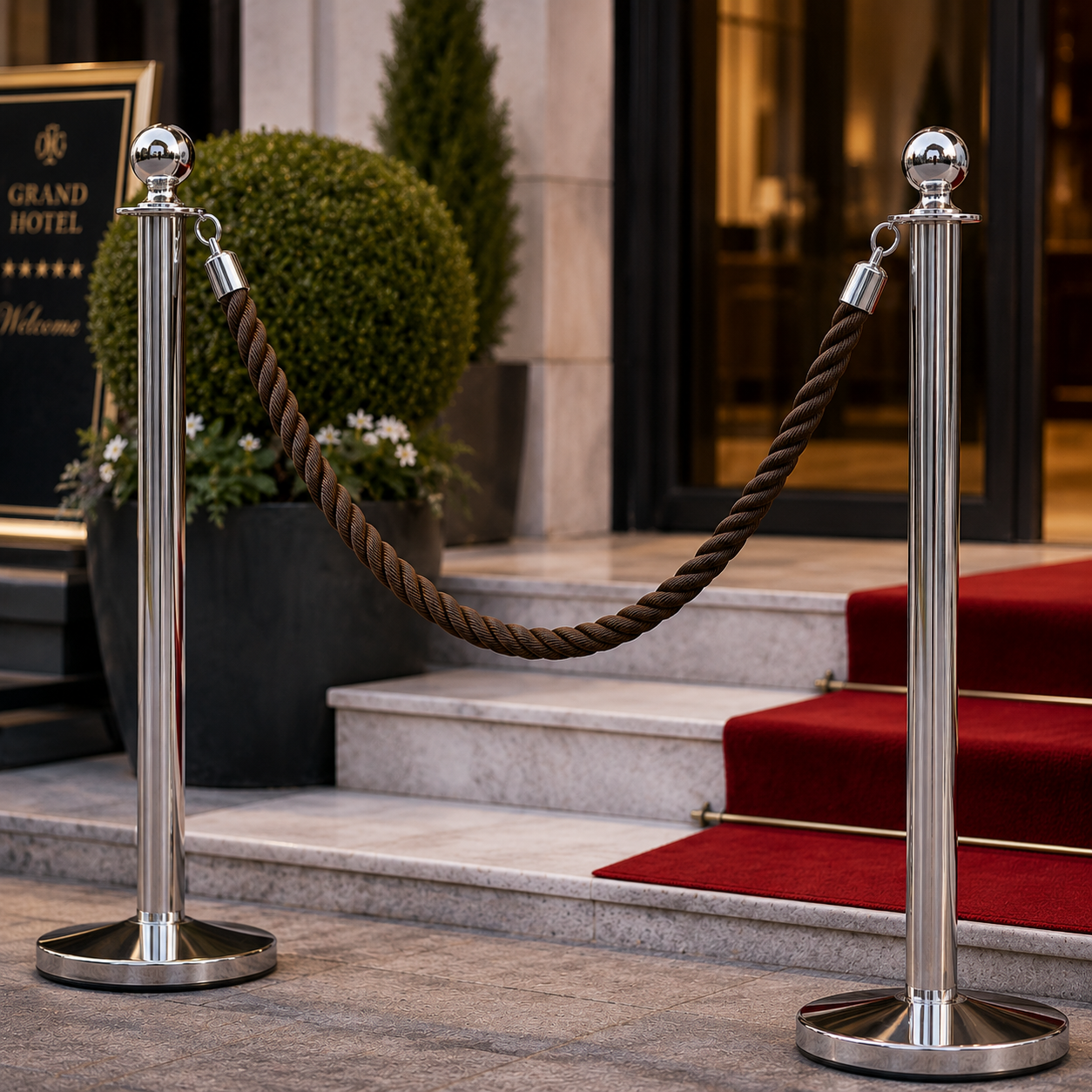 Premium Polypropylene Barrier Rope with Snap Ends for Event Management