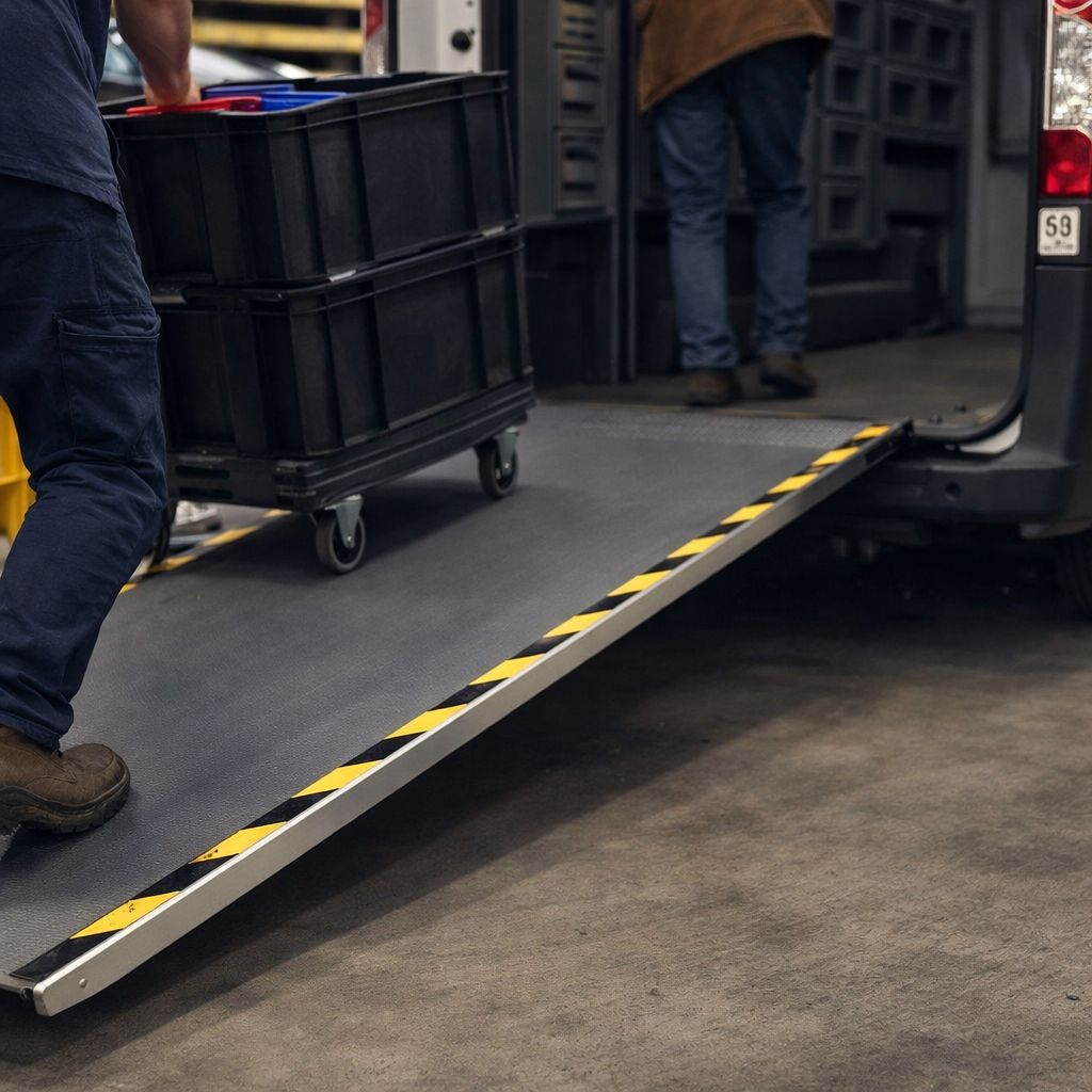 Adapter Plate – Black – Durable – Vehicle Ramps