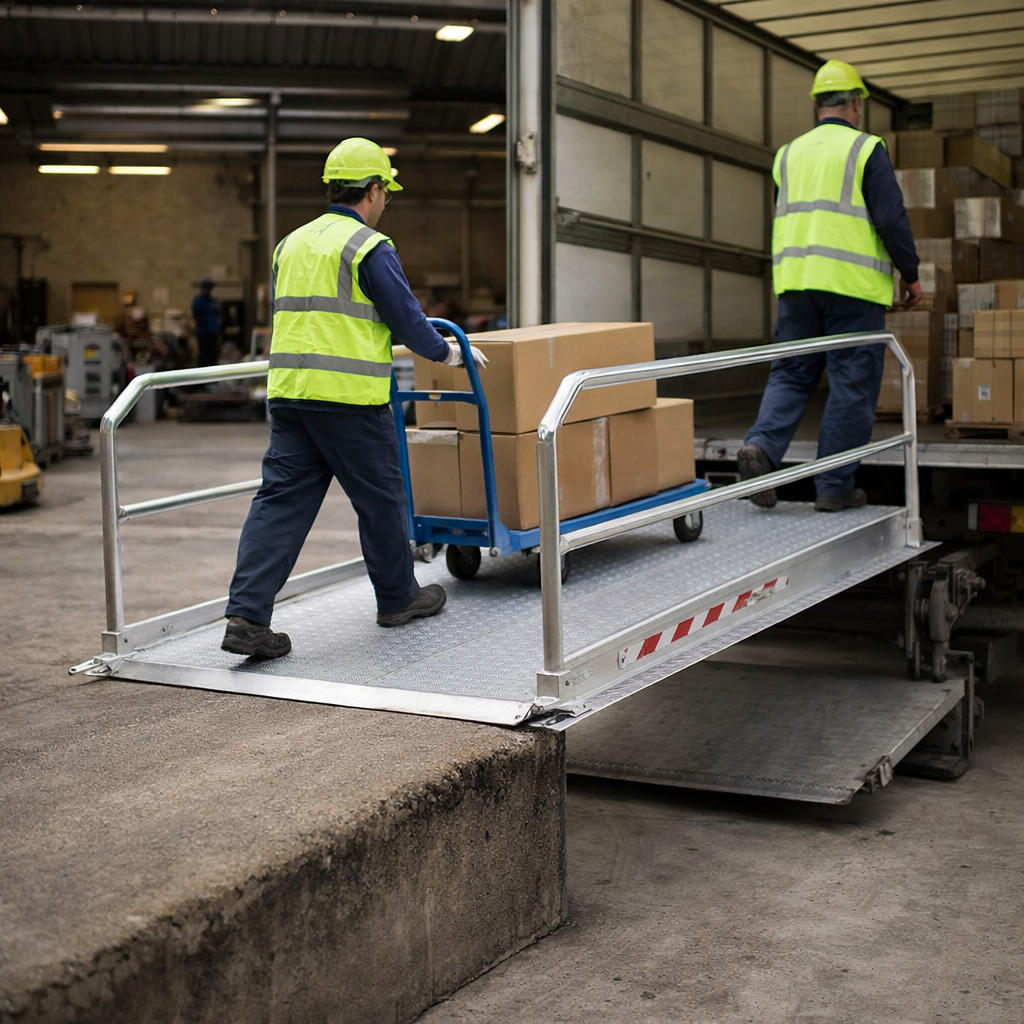 Vehicle Gangway – 1260mm L x 1000mm W – 4500kg Capacity – Commercial Use