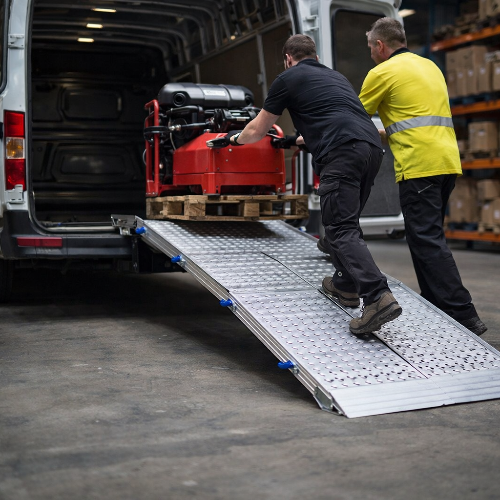 Heavy Duty Folding Van Ramp – 690mm Wide – 800kg Capacity – Vehicle Access