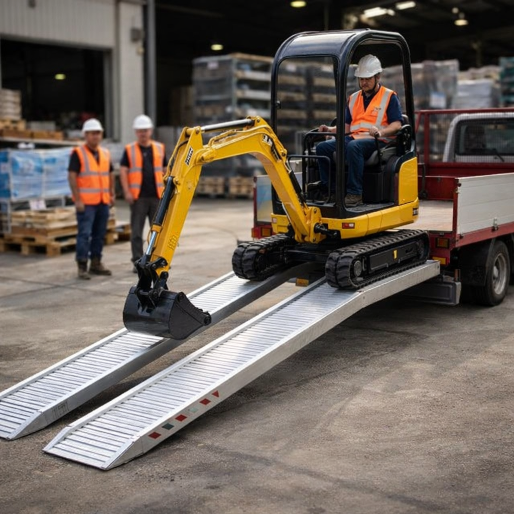 Aluminium Loading Ramps – 3000mm x 400mm – 2500kg Capacity – Vehicle Access
