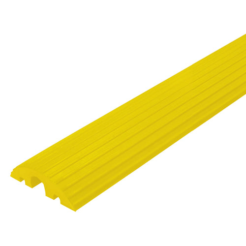 1.2m Heavy-Duty Cable Protector Ramp – Compact Rubber Cover for Outdoor Use, Events & Construction Safety