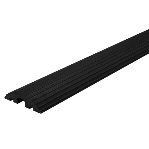 1.2m Heavy-Duty Cable Protector Ramp – Compact Rubber Cover for Outdoor Use, Events & Construction Safety