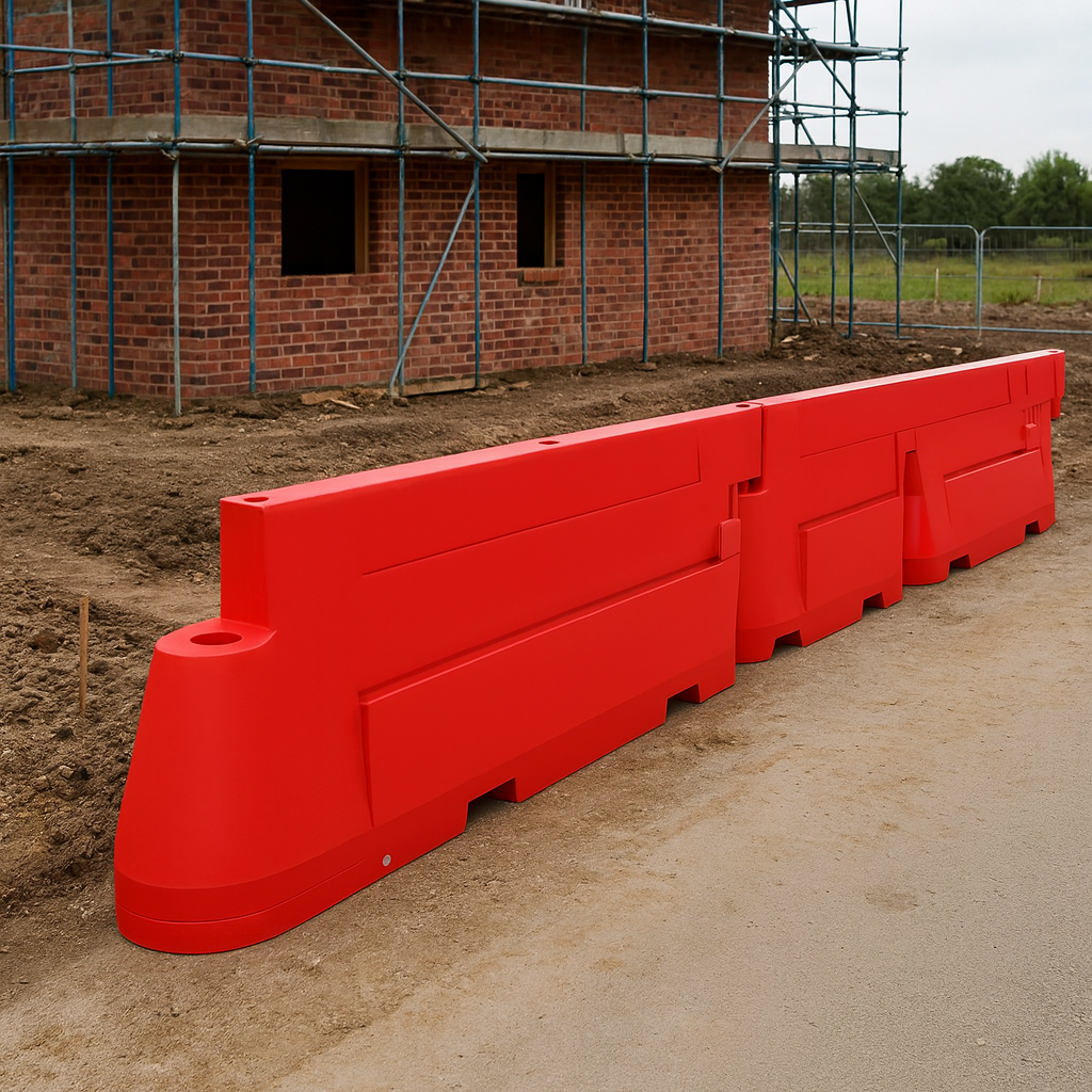 2000 x 800mm Novus Safety Water-Filled Barrier System 1