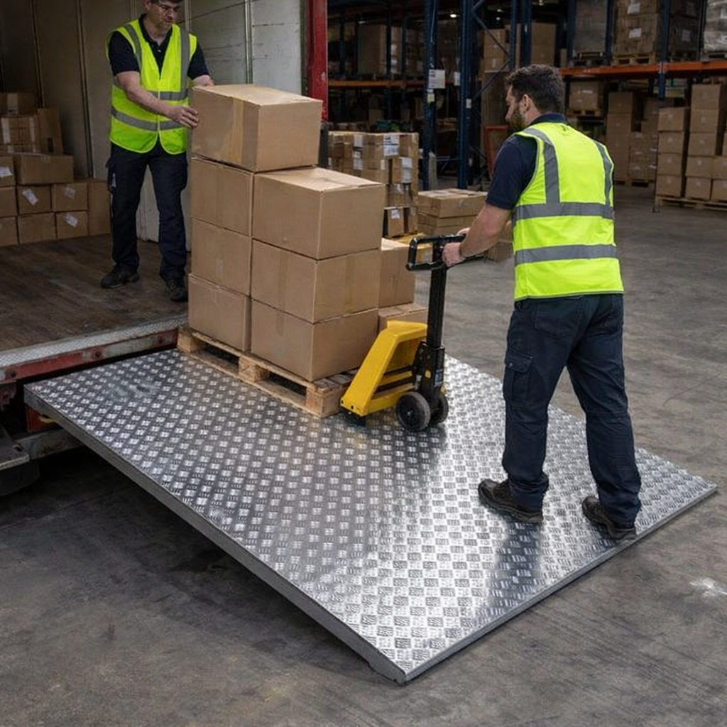 Removable Loading Bridge – 1800mm x 1250mm – Heavy Duty – Industrial Use